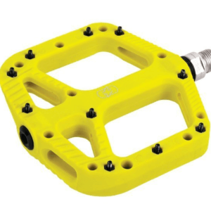OXFORD LOAM 20 NYLON FLAT PLATFORM PEDALS Yellow