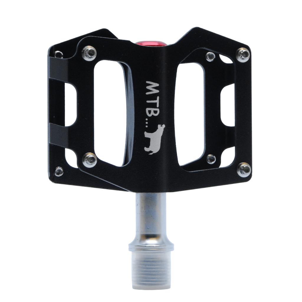 Black Alloy MTB Mini Pedals