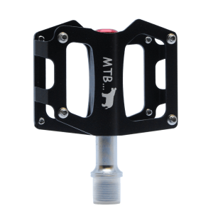 Black Alloy MTB Mini Pedals