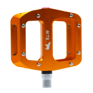 Orange Gold Alloy MTB Pedals