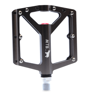 Gun Metal Alloy MTB Pedals