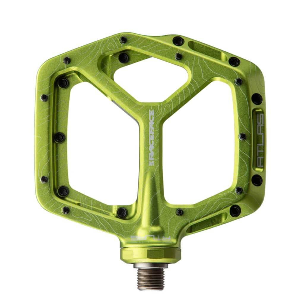Race Face Atlas MTB Flat Pedals, Green