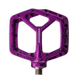 Race Face Atlas MTB Flat Pedals, Mauve Purple